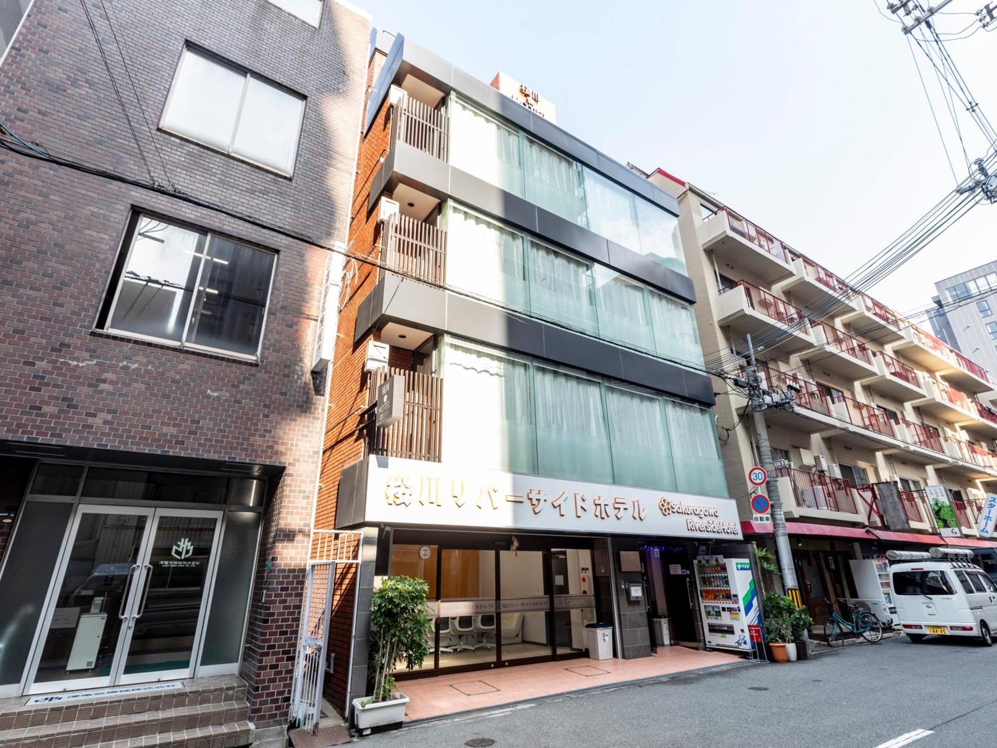 Sakuragara River Side Hotel Osaka Exteriör bild